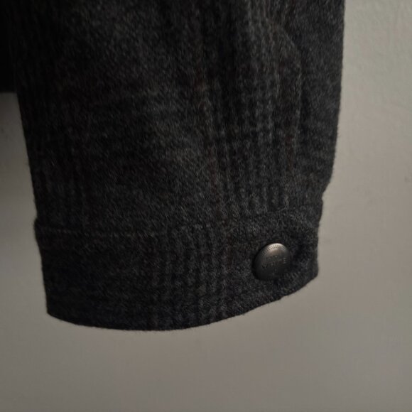 $1050 Private White V.C. x Mr.Porter Check Wool A-2 Bomber -Jacket -- 6/Large-XL - Picture 10 of 16